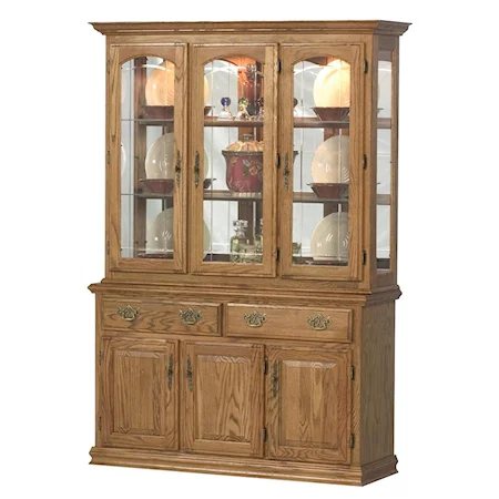 Spacious China Cabinet with Lots of Storage and Display Space